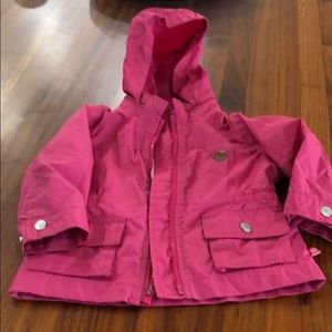 Girls rain coat